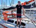 Damien Guillou am Steg in Kapstadt