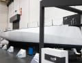 Exciting design. The pronounced kinks in the front of the fuselage are aerodynamically favourable and also stiffen the fuselage structures