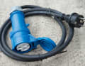 Helpful adapter: A Schuko-CEE adapter can be used for the few harbours where only a Schuko socket is available