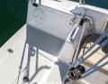 A small bathing platform is separated from the cockpit at the stern. A special detail