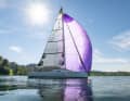 Macht auch bei wenig Wind eine gute Figur. Die J/9 beim Test in der Schweiz