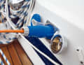 The connection on board should be water-protected and not, as in the photo, in the tread area