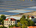 The oldest salt pans in the Mediterranean are lined up square by square in Ston