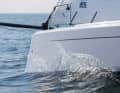 The boat also takes small, short waves in its stride