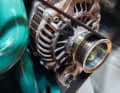 1. visual inspection for wear The V-belt drives the cooling water pump and alternator. Black dust indicates increased wear if the belt pulleys are corroded or not exactly aligned