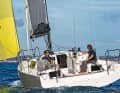 Popular sport. The Pogo 36 measures almost four metres across the stern. The dimensional stability is enormous, the boat can withstand a lot of pressure