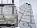 The wing profile consists of sail fabric stretched over ribs. The entire system can be set and reefed like a conventional sail