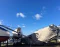 ... the ship tumbles to one side