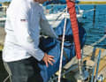 Dinghy: Pack and stow the dinghy or store it inflated in a sheltered corner of the harbour or on land. Then it is quickly at hand to deploy additional lines
