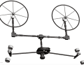Gear shafts: Direct feedback from the steering gear, backlash-free, also suitable for long distances. The Rolls Royce of steering systems, often used on regatta yachts. By far the most expensive installation