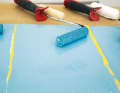Velour: Solvent-resistant, but only useful for antifouling or resin. The colour application is not uniform