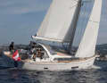 The stern is closed, but still has a bathing hatch
