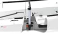 Cross-section: Here is a virtual view below deck that illustrates the function of the shaft motor