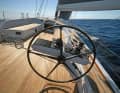 All operating controls converge at the two wheels