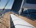 The empty deck pleases the eye and barefoot travellers
