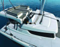 Bali Catspace. Il Bali ha un flybridge di lunghezza esclusiva.