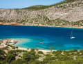 Top anchorage spot: Alimia, small island on the western tip of Rhodes