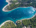 Crews love Croatia because of such beautiful anchor bays. Although Istria has fewer islands and therefore fewer bays than the south, there are great places here too