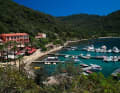 The island's harbour is small, but there are numerous mooring buoys in the harbour. But even these are quickly taken in the high season