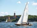 Beautiful wooden boats: the German Classics are a popular event off Kiel in August