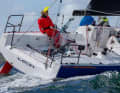 For everyone. The layout on deck is very well thought out and testifies to Jean-Pierre Kelbert's experience as a successful ocean sailor. Teams get on just as well as solo sailors