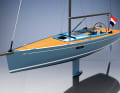 Saffier Se27 Leisure. Der neue Daysailer aus Holland zeigt sich wandlungsfähig und unter Deck auch wohnlich. Dazu ist ein besonders attraktiver Preis angekündigt. Halle 17, Stand C21