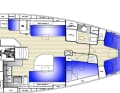 Also possible: separate beds and a U-shaped kitchen