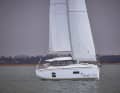 The foredeck is quite voluminous. Three hull windows characterise the look as well as...