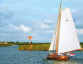 Sailing in the narrow channels demands a lot of manoeuvring from crews, but it's fun