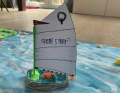 Take salt dough, coloured pencils and imagination - the Opti for the tactical game is ready. Nico Jeschonnek's junior crew made the pastime themselves...