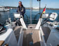 Deux roues de gouvernail sont disponibles en option, la barre franche est standard.