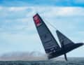 Impressionen der Kenterung von Team American Magic beim Prada Cup Round Robins - Americas Cup 2021 Studio Borlenghi
