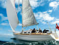 Yacht de croisière du Danemark