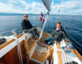 Yacht de croisière du Danemark