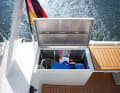 Swivelling keel from Germany