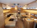 Light-coloured wood and large window fronts create a daylight ambience