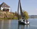 Primo test sul Mattsee vicino a Salisburgo. Calma...