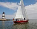 Test runs in the home waters: the boat off Schleimünde