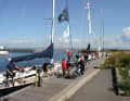Arriver et s'éclaircir. Ici : Swan 48 "Big Easy III".