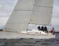 Sharp silhouette. Although the freeboard has visibly increased, the 3.6 remains unmistakably a Luffe