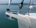The bowsprit is welded on and also serves as an anchor bracket