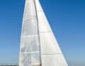 Sporty sailing plan. The Malango 8.88 is sufficiently loaded