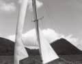 Gebhard on his second single-handed circumnavigation with the "Solveig III" in the Caribbean.