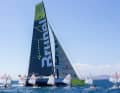 The Opti kids are paid a visit during training