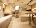 Looking back. The interior appears unobstructed and open