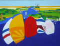 "Kieler Woche 2010" - the painting for the sailing festival