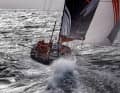Autour du Cap Horn lors de la Volvo Ocean Race 2015 - en plein lavage. Photos aériennes du 30 mars