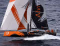 Around Cape Horn in the Volvo Ocean Race 2015 - in full wash. Aerial photos from 30 March
