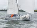 Even in moderate winds, the boat starts to glide, even the heavier prototype