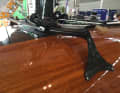 Self-tacking jib on carbon fibre carrier